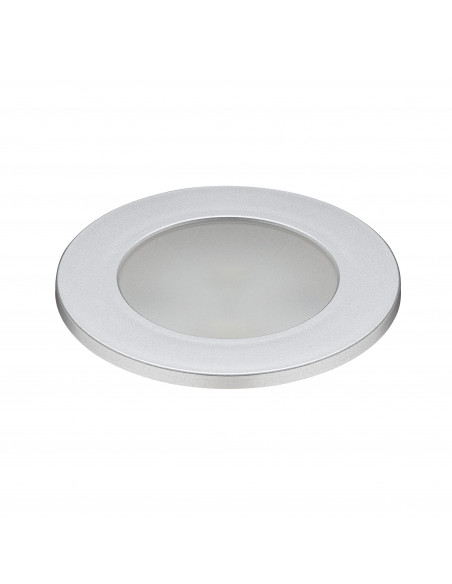 Plafonnier encastré IBIZA IP44 LED SMD 3.20W 290lm CRI80 3000K 110º Chromé mat NOVOLUX LIGHTING 753A-L3202B-45