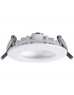 Plafonnier encastré KALE LED SMD 8W 470lm CRI80 3000K 120º Blanc NOVOLUX LIGHTING 757B-L3108B-01