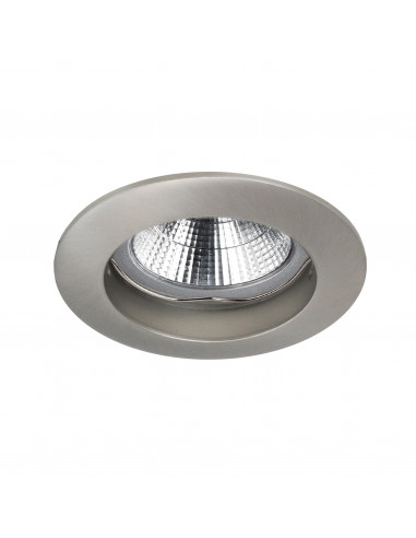 Plafonnier encastré NIX Fixed Round GU5.3 50W Niquel mçatt NOVOLUX LIGHTING 780A-G23X1D-48