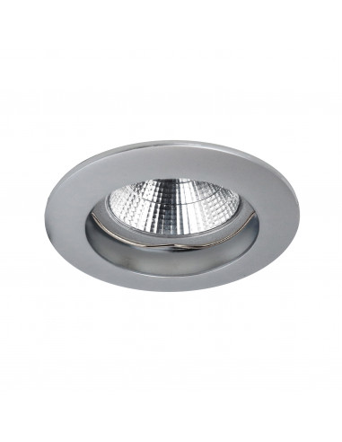 Plafonnier encastré NIX Fixed Round GU10 50W Chromé mat NOVOLUX LIGHTING 780A-G42X1B-45