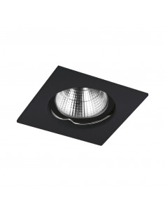 Plafonnier encastré NIX Fixed Square GU5.3 50W Noir NOVOLUX LIGHTING 780B-G23X1D-02