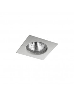 Plafonnier encastré NIX Fixed Square GU5.3 50W Chromé mat NOVOLUX LIGHTING 780B-G23X1D-45