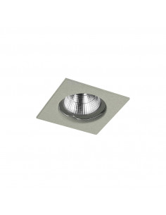 Plafonnier encastré NIX Fixed Square GU5.3 50W Niquel mçatt NOVOLUX LIGHTING 780B-G23X1D-48