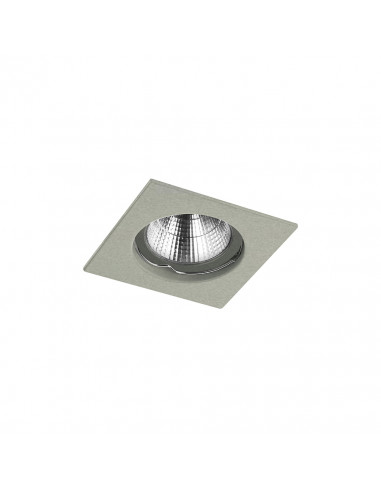 Plafonnier encastré NIX Fixed Square GU5.3 50W Niquel mçatt NOVOLUX LIGHTING 780B-G23X1D-48