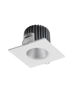 Plafonnier encastré NIX Fixed Square IP44 LED COB 8W 680lm CRI85 3000K 40º Blanc NOVOLUX LIGHTING 780D-L3108B-01