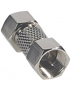 Adaptateur télévision type F mâle et mâle LEGRAND 073991