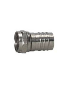 Fiche télévision type F mâle à sertir pour câble coaxial D.7mm LEGRAND 073995