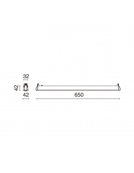 Plafonnier encastré SIGMA Dali LED SMD 25W 3088lm 2596lm CRI90 2700K 48º Gris Blanc NOVOLUX LIGHTING 809E-L3825B4D-03-01