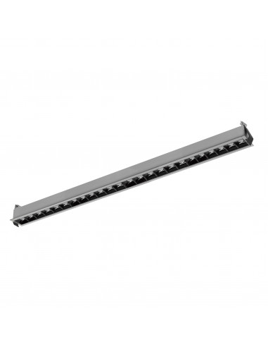 Plafonnier encastré SIGMA Dali LED SMD 25W 3088lm 2596lm CRI90 2700K 48º Gris Noir NOVOLUX LIGHTING 809E-L3825B4D-03-02