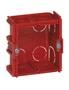 Boîte monoposte Batibox maçonnerie carrée 1 poste associable profondeur 40mm LEGRAND 080141 2