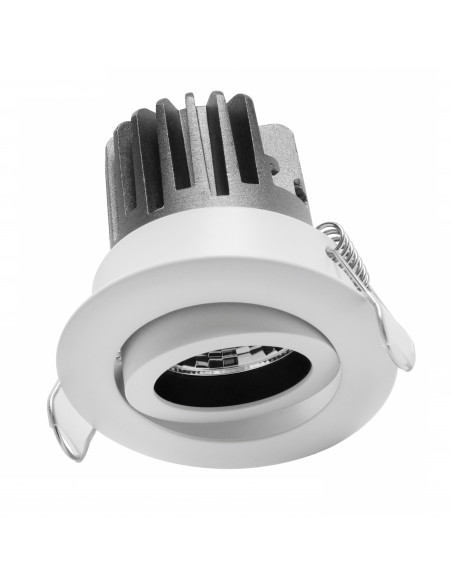 Plafonnier encastré PEGASO IP65 LED COB 4.50W 470lm CRI80 3000K 23º Blanc NOVOLUX LIGHTING 816A-L3106B-01