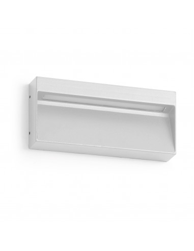 Applique asymétrique ABAR IP54 LED SMD 7W 780lm CRI80 3000K 60º Blanc NOVOLUX LIGHTING 847A-L0107B-01