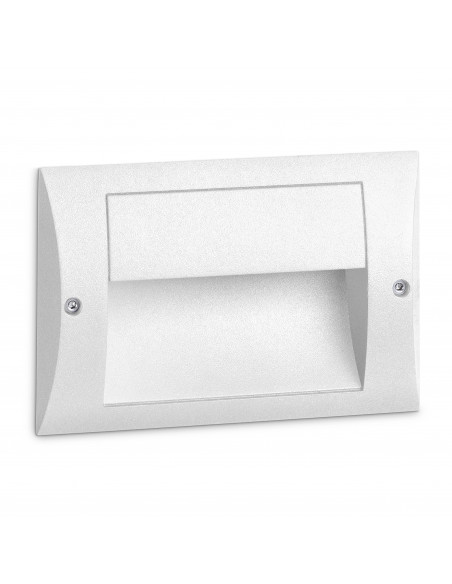 Encastré mural LARA Hor. Hood IP65 LED SMD 4W 480lm CRI80 3000K 95º Blanc NOVOLUX LIGHTING 854B-L0104A-01