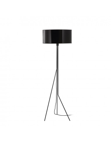 Lampadaire de salon DIAGONAL E27 13W Noir Synthetic (PVC) black NOVOLUX LIGHTING 855A-G05X1A-02-SB