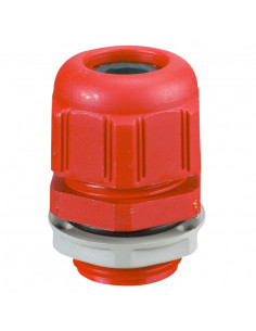 Presse-étoupe étanche plastique IP68 ISO20 pour boîte Plexo incendie rouge RAL3000 LEGRAND 091931 2
