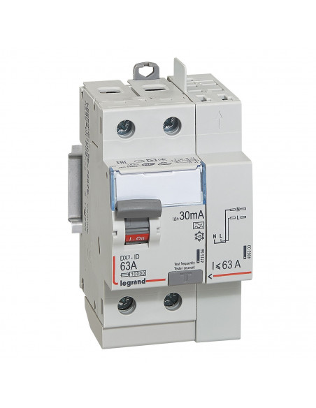DX3-ID 2P 63A A 30MA TGA LEGRAND 092899