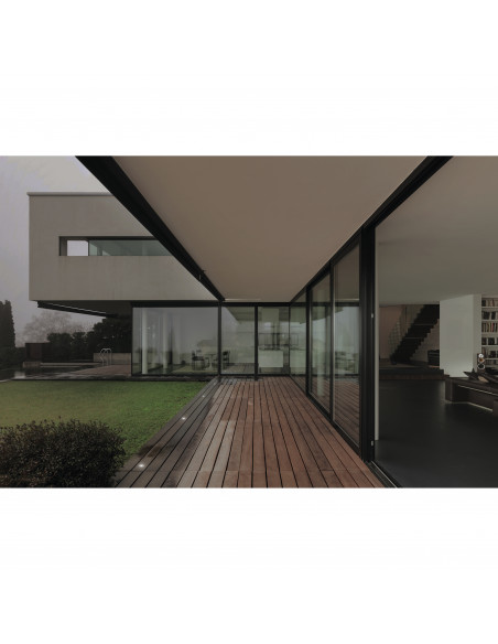 Encastré au sol BERNA IP67 LED SMD 1W 105lm CRI80 3000K 59º Acier inoxydable NOVOLUX LIGHTING 912A-L0101F-30
