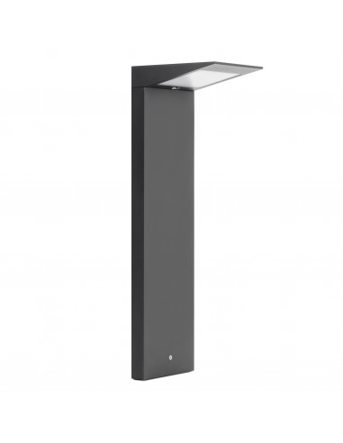 Borne solaire COMO IP54 LED SMD 2.20W 480lm CRI80 3000K 46º Crépuscule,Mouvement 500mm Anthracite NOVOLUX 916A-L0103K-04