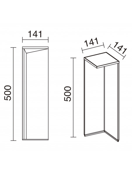 Borne solaire COMO IP54 LED SMD 2.20W 525lm CRI80 3000K 74º Crépuscule,Mouvement 340mm Anthracite NOVOLUX 916C-L0103K-04