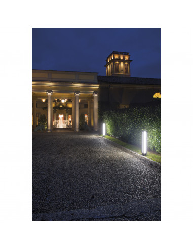 Borne AURA IP65 LED SMD 33W 5000lm CRI80 3000K 120º 680mm Oxyde brun NOVOLUX LIGHTING 932A-L3133B-90