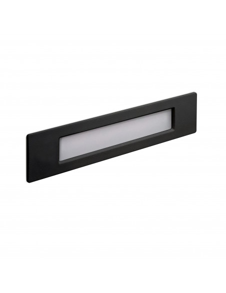 Encastré mural WIND IP55 R7s LED Bulb 11W 1200lm CRI80 3000K Noir NOVOLUX LIGHTING 949A-L3111A-02