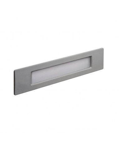 Encastré mural WIND IP55 R7s LED Bulb 11W 1200lm CRI80 3000K Gris NOVOLUX LIGHTING 949A-L3111A-03