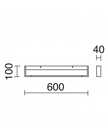 Applique Salle de bain tilt TILT LED SMD 18W 2165lm CRI80 4000K Blanc NOVOLUX LIGHTING 959A-L0218B-01