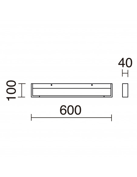 Applique Salle de bain tilt TILT LED SMD 18W 2165lm CRI80 4000K Blanc NOVOLUX LIGHTING 959A-L0218B-01