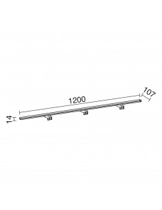 Applique Salle de bain BLIZZARD LED SMD AC 18W 1532lm CRI88 4000K 110º Chromé NOVOLUX LIGHTING 970E-L0218B-32 2