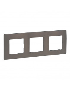 PLAQUE CACAO 3 P ENTRAXE 71MM LEGRAND 096728