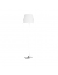 Lampadaire de salon CLASSICAL E27 60W Niquel satinado Coton blanc NOVOLUX LIGHTING 986C-G05X1A-35-CA