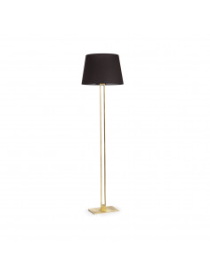 Lampadaire de salon CLASSICAL E27 60W Or Coton noir NOVOLUX LIGHTING 986C-G05X1A-47-CB