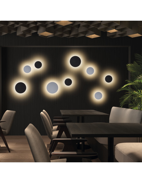 Applique CIRCULAR LED SMD 13W 1155lm CRI80 3000K Blanc NOVOLUX LIGHTING 988B-L0113B-01