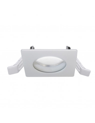 Plafonnier encastré INEL Fixed Square IP65 Blanc NOVOLUX LIGHTING A13B-631-01