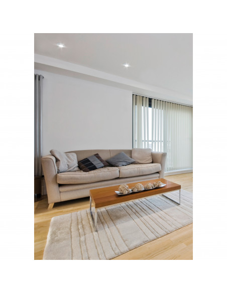 Plafonnier encastré INEL Fixed Square IP65 Blanc NOVOLUX LIGHTING A13B-631-01