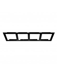 Plafonnier encastré ATOLON Quadruple Noir NOVOLUX LIGHTING A45D-738-02