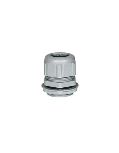 Presse-étoupe plastique IP68 filetage PG7 gris RAL7001 LEGRAND 098020