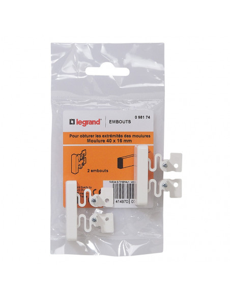 EMBOUT 40X16 LEGRAND 098174