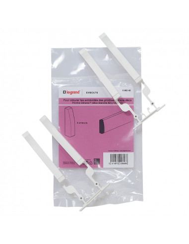 EMBOUT 82X12.5 BLANC LEGRAND 098345