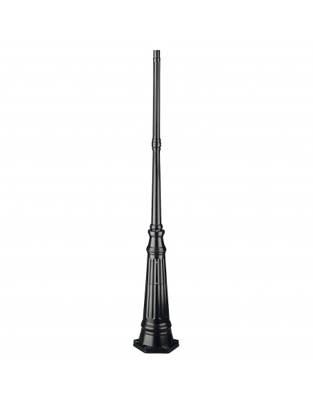 Mât classique TopØ45 POSTES 1710mm Noir NOVOLUX LIGHTING C07B-12-02T