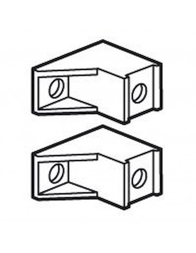 Jeu de 2 supports pour borniers IP2X LEGRAND 020050