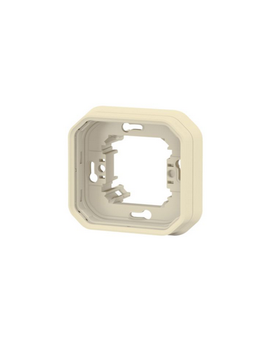 Support plaque encastré 1 poste Plexo sable LEGRAND 069890L