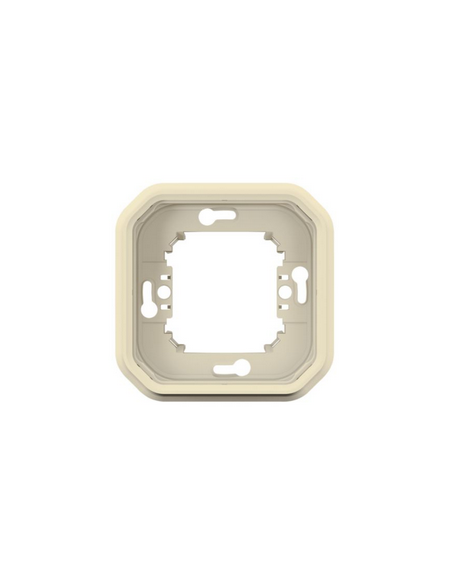 Support plaque encastré 1 poste Plexo sable LEGRAND 069890L