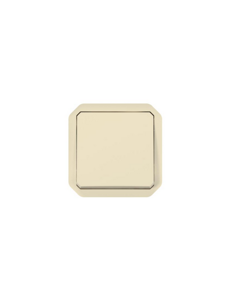 Interrupteur ou va-et-vient 10AX 250V Plexo composable sable LEGRAND 069808L