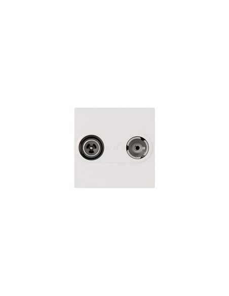 Prise TV-R Mosaic 2 modules pour maintenance d'installation blanc LEGRAND 078783