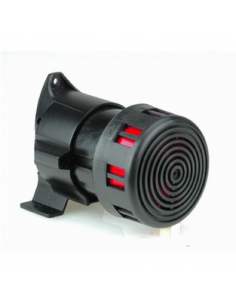 Sirène électromécanique IP30 IK05 tension 12V continu fixation saillie ou semi-encastrée LEGRAND 041532