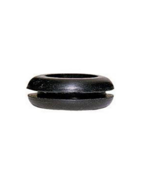 Passe-fil PVC noir pour fil Ø maximum 13mm Ø perçage 19mm LEGRAND 098094
