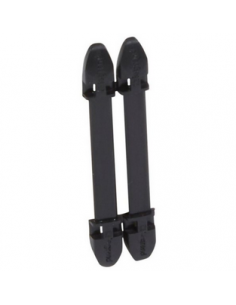 100 Porte-repères noir Duplix 7 caractères LEGRAND 038450 2