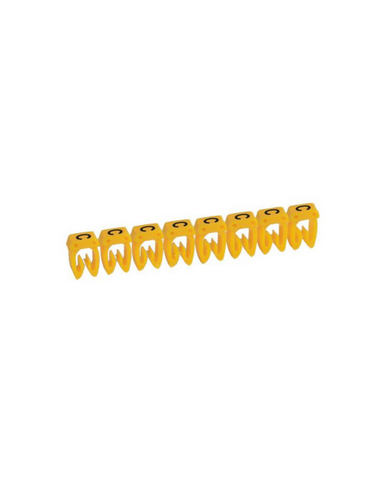 300 Repères CAB 3 pour filerie 0,5mm² à 1,5mm² et blocs de jonction avec lettre majuscule C LEGRAND 038302