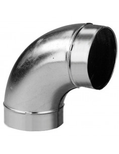 Coude mâle/mâle à 45° acier galvanisé diamètre de raccordement 315 mm S&P (UNELVENT) 864363